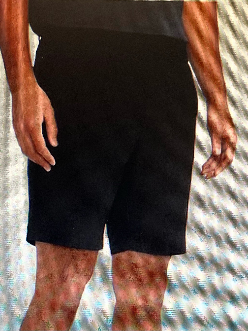 Under Armour Black Flat-Front Performance Shorts